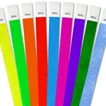 - 100,000 Counts Tyvek Admission Wristbands For Events Choose Your Color. Fixed Price $189.99.