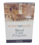 Worry No More Wood Care Program Cleans Protects 8 Oz Polish Cleaner Cloth Sealed. Fixed Price $17.99.