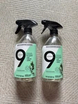 2 Pack 9 Elements Vinegar Powered Multi Purpose Cleaner 18 Oz Eucalyptus Scent. Fixed Price $56.99.