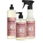 Mrs. Meyers Clean Everyday Basics Set Rose Multi-surface, Dish & Hand Soap. Fixed Price $20.00.