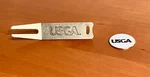 Usga (united States Golf Association) Logo Ball Marker & Divot Repair Tool. Fixed Price $24.99.