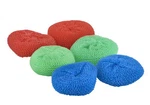 Superio Nylon Scouring Pads 6 Pack, 2-GREEN, 2-RED, And 2-BLUE. Fixed Price $9.99.