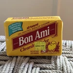 Bon Ami Cleaning Cake 8OZ Laundry Household Polishing Bar Discontinued Item. Fixed Price $19.95.