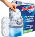 Damprid Drop-in Tab Moisture Absorber Starter Kit, Fresh Scent. Fixed Price $15.90.
