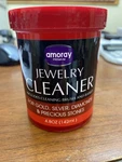 2 Jewelry Cleaner Solution W/ Basket Brush Gold Silver Platinum Diamonds Polish. Fixed Price $9.99.