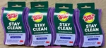 Scotch-brite Stay Clean Scrubbing Rinses Non-scratch 8 Pads Total. Fixed Price $19.99.