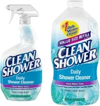 , Daily Shower Cleaner - No Scrub Bundle Pack 32OZ. Spray Bottle & 60OZ. Refill. Fixed Price $27.81.