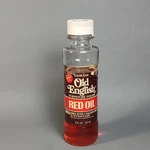 Vintage Old English Red Oil Furniture Polish 8 Oz Glass Bottle Discontinued. Fixed Price $15.00.