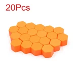 20PCS Orange Silicone 19MM Car Wheel Nut Lug Hub Covers Screw Dust Protect Caps. Fixed Price $13.49.