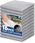 16 Pack Non-scratch Dishwashing Cloth Mesh Knit Cleaning For Kitchen. Fixed Price $9.99.