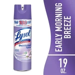 Lysol Disinfectant Spray Early Morning Breeze 19OZ 4 Pack Kills 99.9% Germs. Fixed Price $42.75.