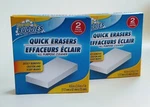 (2) Scrub Buddies Quick Erasers All Purpose Cleaner For Tough Cleaning Jobs. Fixed Price $7.97.