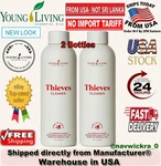 2 Pack Young Living Thieves Household Cleaner Essential Oil-infused 14.4 Fl Oz. Fixed Price $41.50.