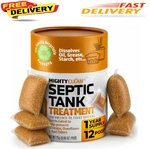 Septic Tank Treatment - 12 Pods, Year Supply Rv Toilet Dissolvab. Fixed Price $16.50.
