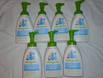 Set Of 7 Babyganics Foaming Dish Soap 16 Oz Pump - Fragrance Free. Fixed Price $39.99.