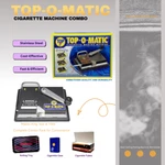 Top-o-matic Cigarete Injector Tobaco Machine (king-size & 100S) Combo. Fixed Price $56.00.