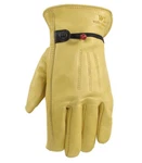 Wells Lamont Cowhide Leather Driver Saddletan Gloves. Fixed Price $14.99.