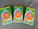 3 Scrubbing Bubbles Fresh Brush 20 Count Flushable Refills Cleaning Pads 2"X2". Fixed Price $19.99.