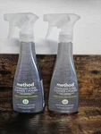 Method Stainless Steel Cleaner + Polish, Apple Orchard, 14OZ Lot Of 2. Fixed Price $33.99.