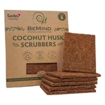 Bemind Coconut SCRUBBER6 Natural Dish Eco Friendly Non-scratch .... Fixed Price $20.32.