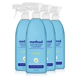 Method Bathroom Cleaner, Removes Mold + Mildew 28 Fl Oz (pack Of 4), Clear. Fixed Price $27.94.