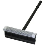 4PK Carrand Window Squeegee, 8" Blade Heavy Duty Sponge Nylon Net 20" Handle. Fixed Price $36.00.