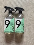 2 Pack 9 Elements Vinegar Bathroom Cleaner 18 Oz Eucalyptus Scent. Fixed Price $56.99.