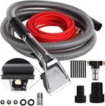 Upgrade Hard Bristle Brush Better Extractor Hose Kit For Shop Vac, With 10FT. Fixed Price $111.63.