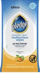 Lot Of 3 - Pledge Multisurface Cleaning Wipes Ph Balanced Fresh Citrus 25 Count. Fixed Price $14.99.