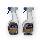2X Bona Hardwood Floor Cleaner 32OZ Spray Residue Free New Improved Formula. Fixed Price $23.09.