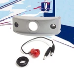 Peterson 176KR Red Side Marker Light+gray Mount For Curved Surfaces. Fixed Price $32.09.