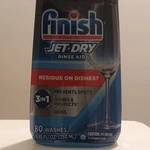 Finish Jet-dry Rinse Aid 8.45 Fl. Oz. Dishwasher Prevents Spots Shines. Fixed Price $15.67.