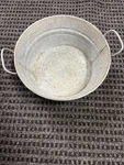 Behrens, Silver 103LFT Hot Dipped Steel Low Flat Tub, 1.5-GALLON. Fixed Price $6.50.
