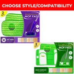 Turbo Microfiber Reusable Mop Pads Compatible With Swiffer Sweeper And Wetjet. Fixed Price $12.94.