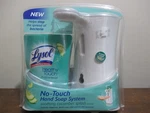 Lysol No Touch Hand Soap System Healthy Retired Soothing Cucumber Splash. Fixed Price $35.00.