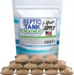 Septic Tank Treatment. 1 Year Supply. Safe Green Cultures And Enzymes Powder In. Fixed Price $46.99.