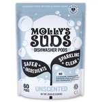 Mollys Suds Dishwasher Pods Clean Detergent, Cuts Grease Rinses. Fixed Price $29.49.