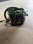Bissell Little Green Max Portable Carpet Cleaner Works Great (read). Fixed Price $70.00.