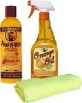 Howard Orange Oil Wood Cleaner 32 Fl Oz Beeswax Finish Furniture Care. Fixed Price $27.59.