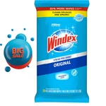 Windex Wipes Glass Cleaning Ammonia Free Pre-moistened And Surface Wipe.... Fixed Price $7.23.