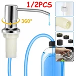 360 Sink Soap Dispenser Stainless Steel Kitchen Hands Liquid Pump Bottle Tube. Fixed Price $10.99.