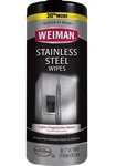 Weiman Stainless Steel Wipes - Removes Fingerprints, Residue, Water Marks And. Fixed Price $15.99.