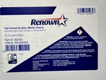 Renown, Flat Urinal Screens: Odor Control White Cherry Scent. Box Of 12. Fixed Price $25.00.