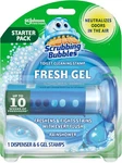 Scrubbing Bubbles Toilet Cleaning Gel Stamps - Rainshower, Pack Of 6. Fixed Price $7.20.