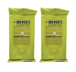 (2) Mrs. Meyers Clean Day Biodegradable Wipes Lemon Verbena Counters All Purpose. Fixed Price $29.99.