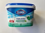 43 Pacs Pods Clorox Triple Action Dishwasher Detergent Fresh Scent. Fixed Price $12.99.
