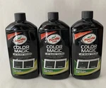 3- Turtle Wax Color Magic Black Car Polish (16 Oz) Jet 2-NEW 1-USED. Fixed Price $99.00.