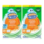 Scrubbing Bubbles Toilet Bowl Cleaner Wand Refills, Citrus. Fixed Price $19.54.