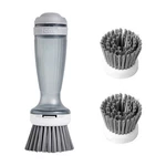 Cqt Brush With Soap Dispenser For Dishes, Kitchen Sink, Pot, Pan Scrubbi.... Fixed Price $17.21.