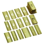 Skilcraft 7520-00-272-9680 Stencil Set, Brass, 1/2" 803TE5. Fixed Price $60.94.